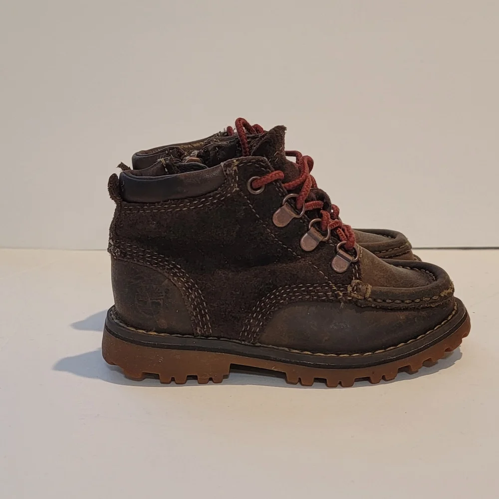 TIMBERLAND waterproof leather boots kids youth toddler earthkeepers 5881r us 6.5